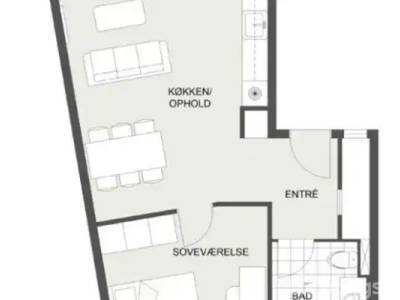 Til leje: Kv&aelig;rnloftet 42, 1. th., Risskov - Ejerlejlighed p&aring; 78 m&sup2;