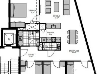 Til leje: Broloftet 12, 3. th., Risskov - Ejerlejlighed p&aring; 122 m&sup2;